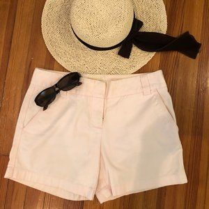 J.Crew Classic Twill Chino Blush Pink Shorts